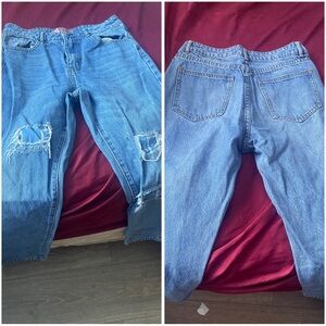 Lightly used jeans